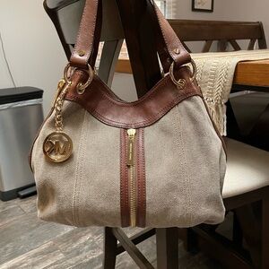 Michael Kors Brown and Tan Women's Bag